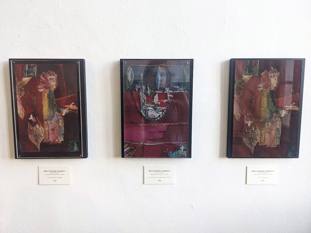 Drei kleine Werke von Carola Helbing-Erben.